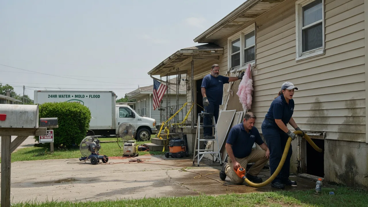 Water Damage Repair in Overpeck, OH near me